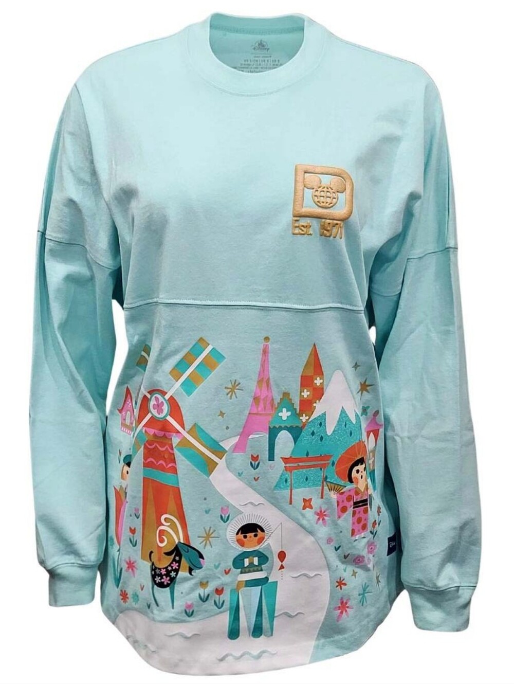 NWOT Disney Adult Spirit Jersey - it's a small world
